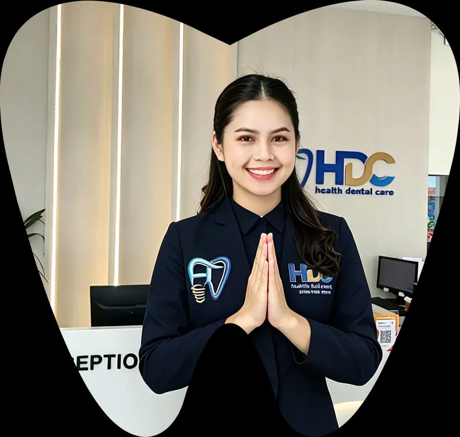 Tim resepsionis HDC Dental Clinic