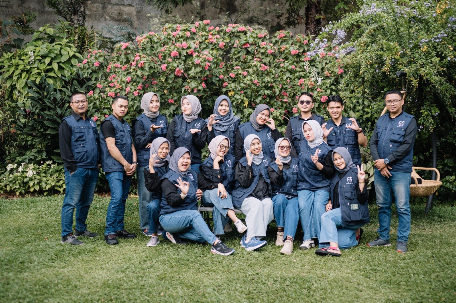 Foto bersama tim HDC